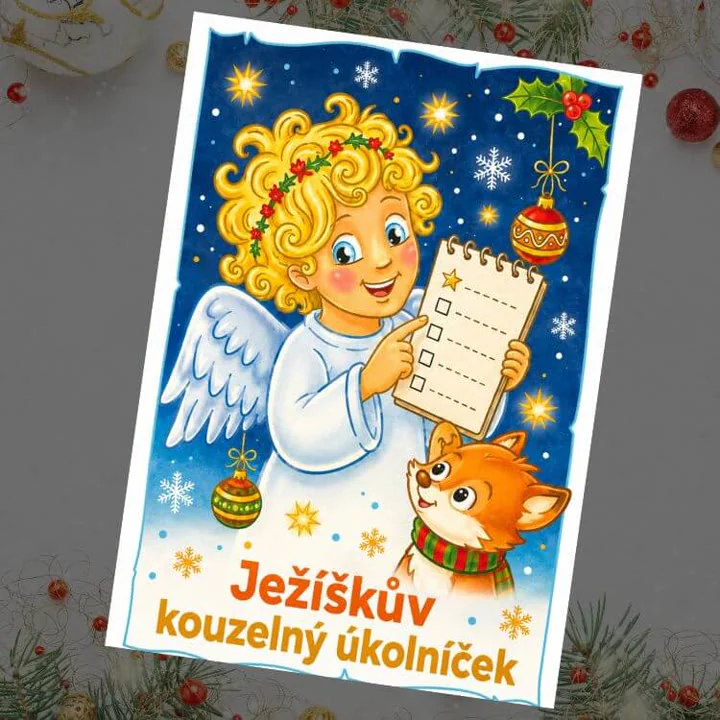 Ježiškov zošitok s 10 úlohami